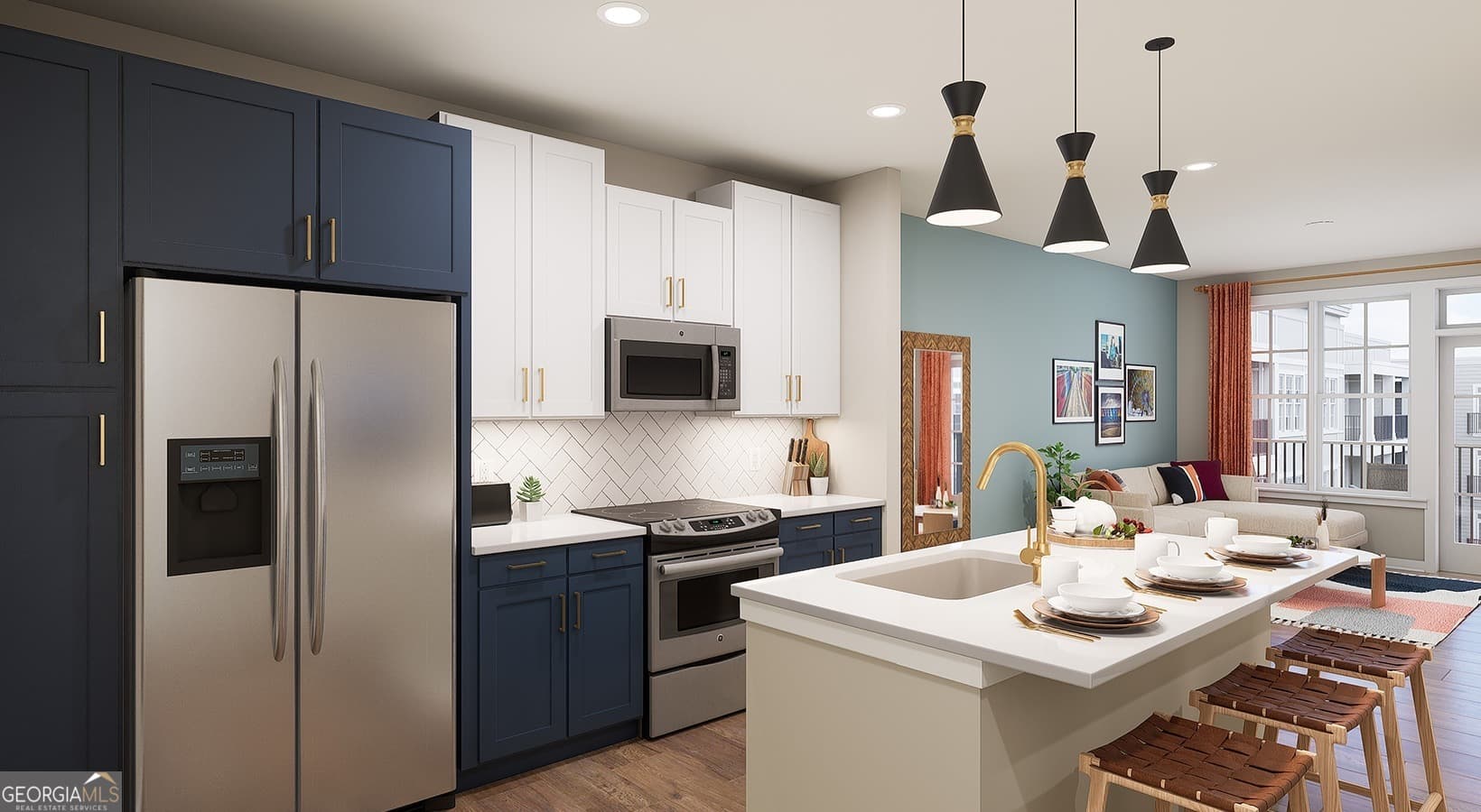 2 bedroom, 2 bathroom, 1,125 sq ft apartment for rent at 2167 Bolton Drive 1311, Atlanta, GA 30318 for $1,999 a month — photo 1 of 20