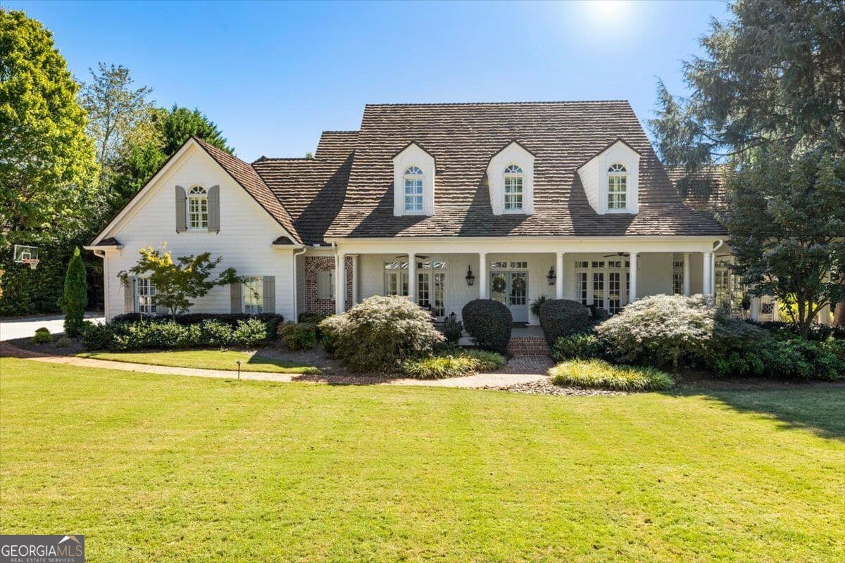 6 bedroom, 6.5 bathroom single family residence for sale at 105 Old Cedar Lane, Milton, GA 30004