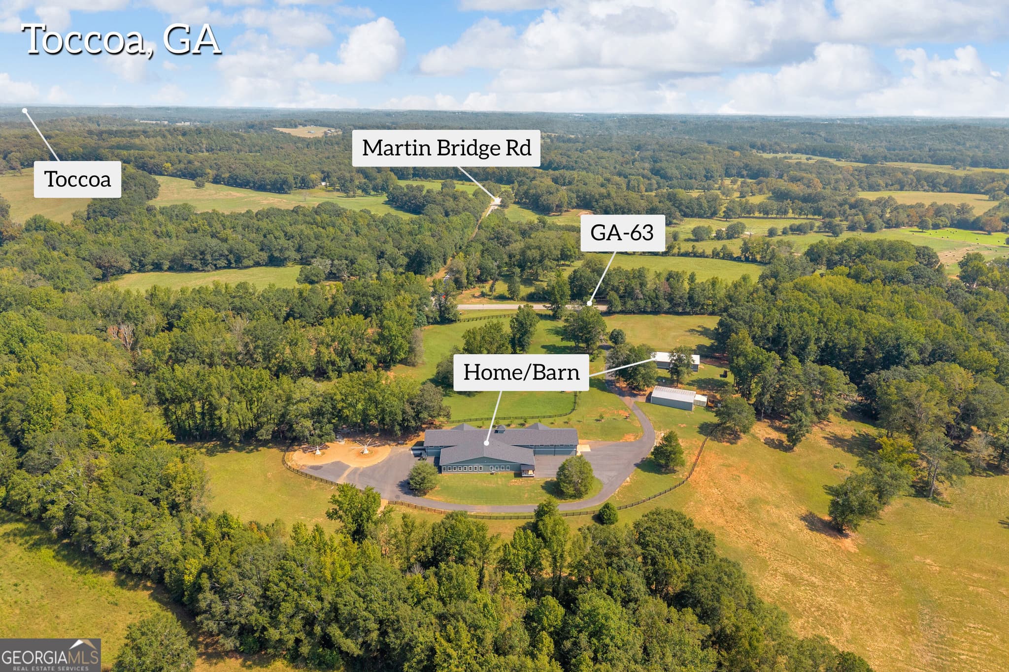 6 bedroom, 4.5 bathroom, 4,499 sq ft single family residence for sale at 5479 Highway 63, Toccoa, GA 30577 — photo 4
