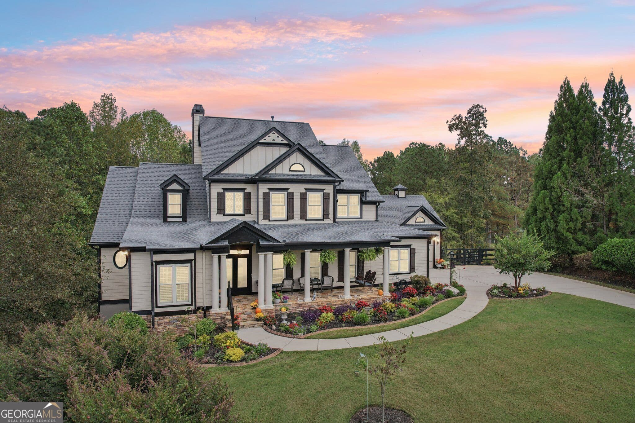 6 bedroom, 4.5 bathroom, 6,300 sq ft single family residence for sale at 395 Beaumont Farms Drive, Sharpsburg, GA 30277