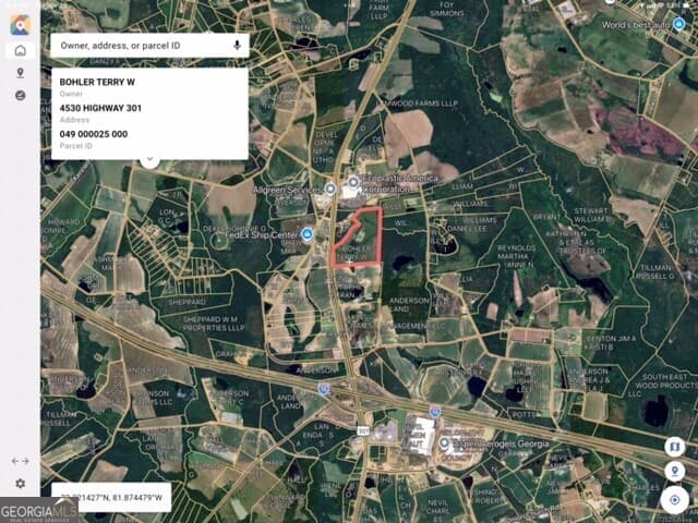 unimproved land for sale at 4530 Us Highway 301, Register, GA 30452 — photo 2