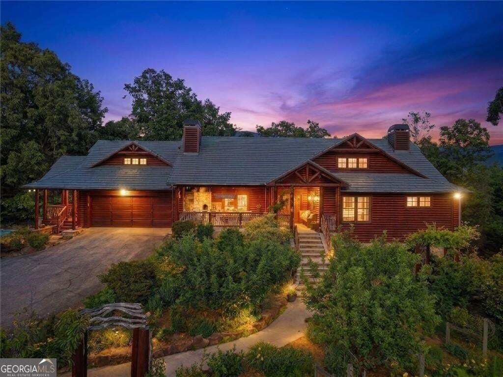 6 bedroom, 9.5 bathroom, 7,254 sq ft single family residence for sale at 1823 Shoal Creek Road, Clarkesville, GA 30523