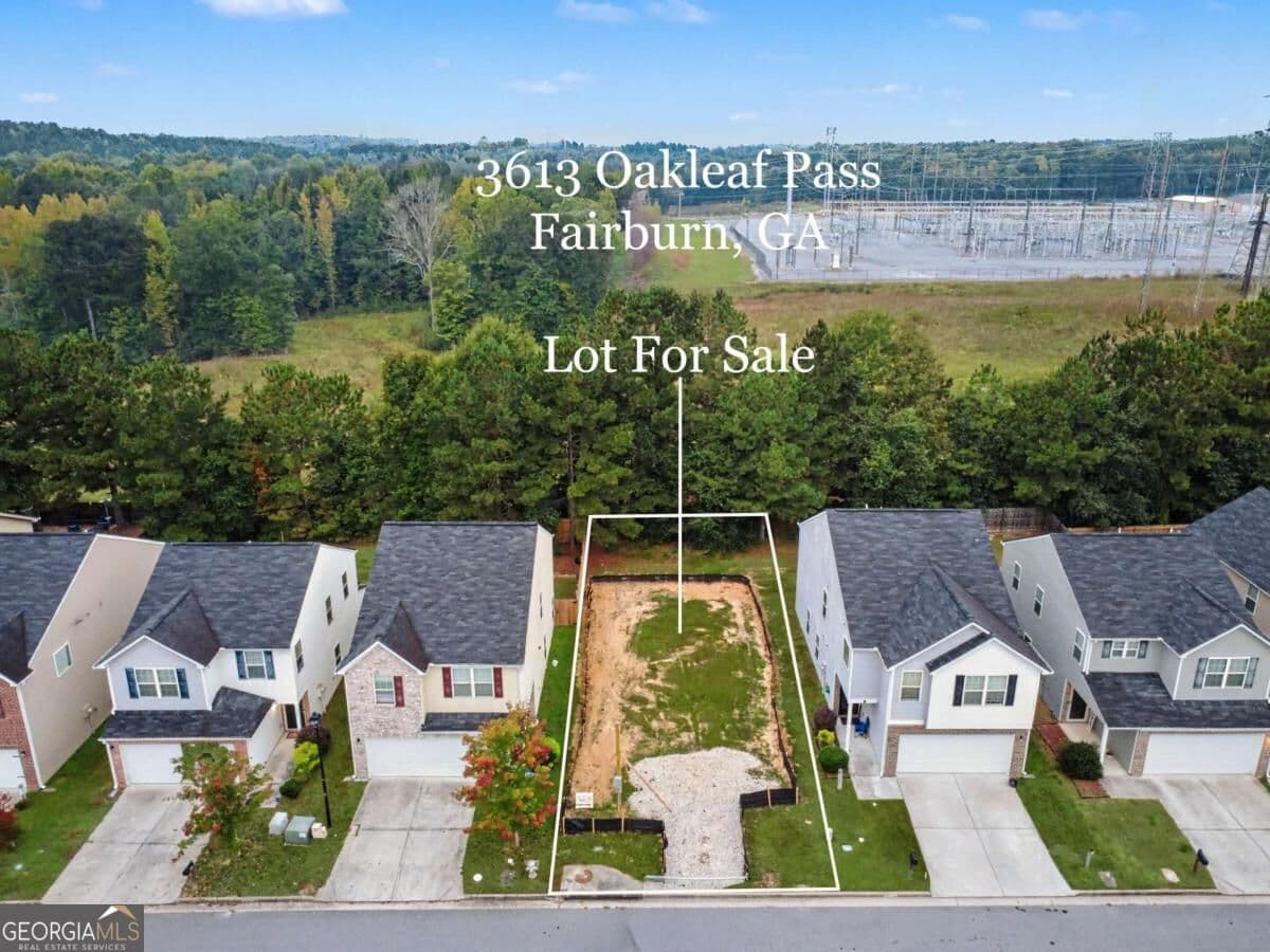 residential lot for sale at 3613 Oakleaf Pass, South Fulton, GA 30213 — photo 5