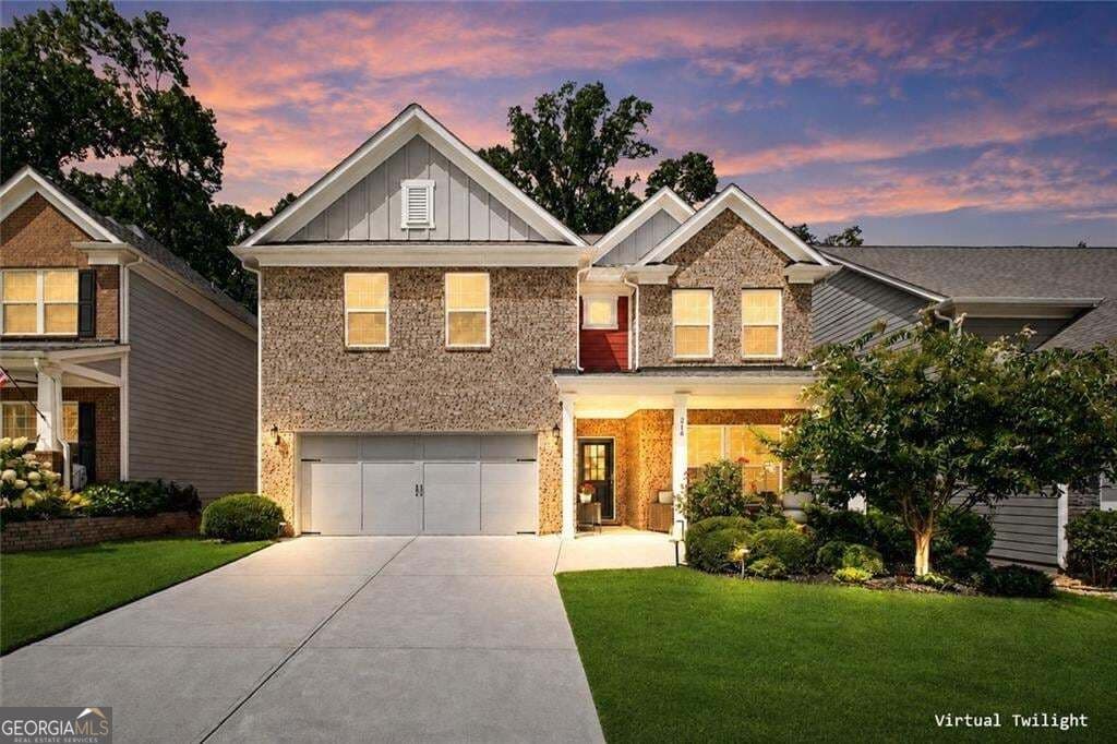4 bedroom, 2.5 bathroom, 2,745 sq ft single family residence for sale at 216 Gaston Court, Canton, GA 30115 — photo 1 of 62
