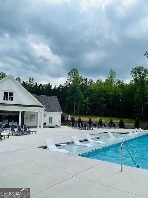 residential lot for sale at 124 Hawks Court, Ball Ground, GA 30107 — photo 4