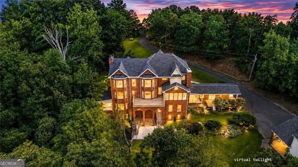 7 bedroom, 6 bathroom, 6,515 sq ft single family residence for sale at 7488 Shadburn Ferry Road, Cumming, GA 30041 — photo 2