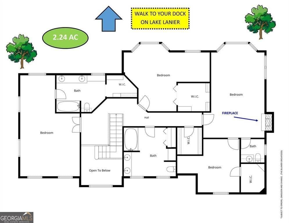 7 bedroom, 6 bathroom, 6,515 sq ft single family residence for sale at 7488 Shadburn Ferry Road, Cumming, GA 30041 — photo 9