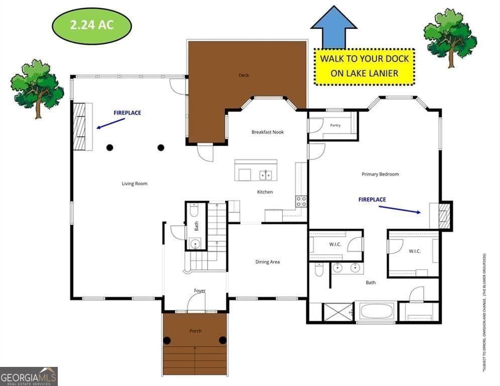 7 bedroom, 6 bathroom, 6,515 sq ft single family residence for sale at 7488 Shadburn Ferry Road, Cumming, GA 30041 — photo 8