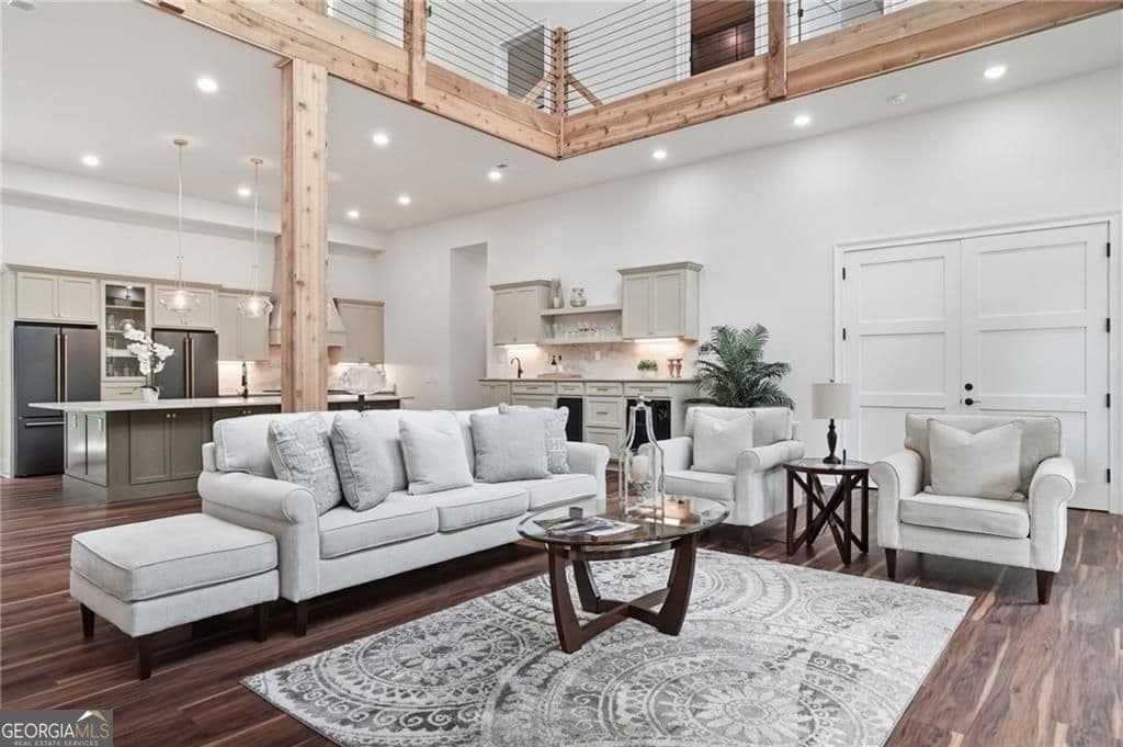 5 bedroom, 6 bathroom, 4,475 sq ft single family residence for sale at 7258 Island Mill Road, Acworth, GA 30102 — photo 8