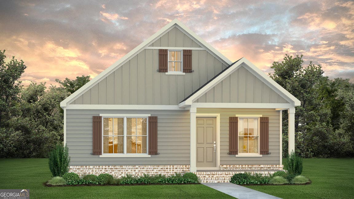 3 bedroom, 2 bathroom, 1,298 sq ft single family residence for sale at 10 Rivers Edge Lane LOT 1, Franklin, GA 30217