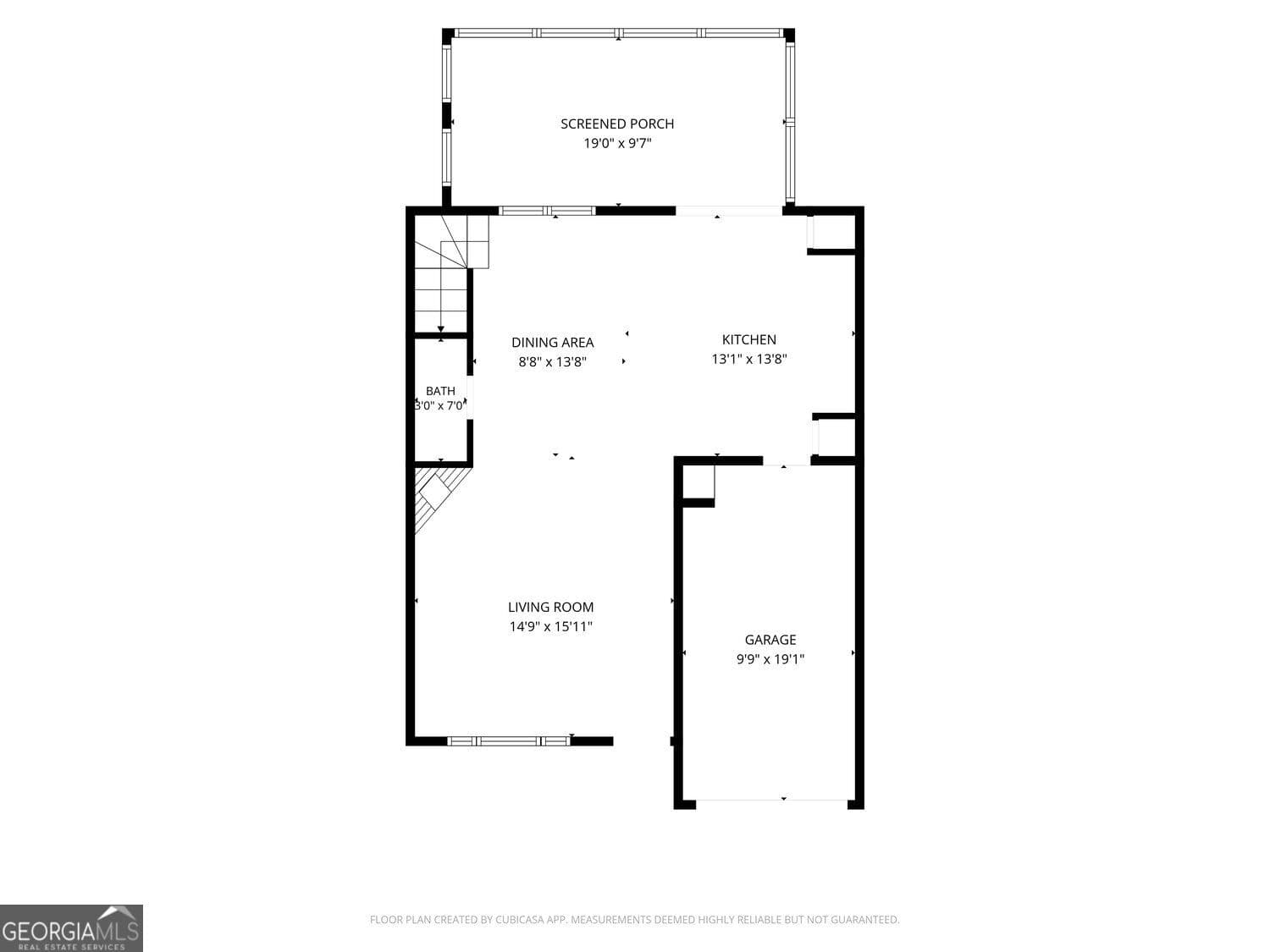 3 bedroom, 2.5 bathroom, 1,552 sq ft single family residence for sale at 415 Wittenridge Court, Alpharetta, GA 30022 — photo 9