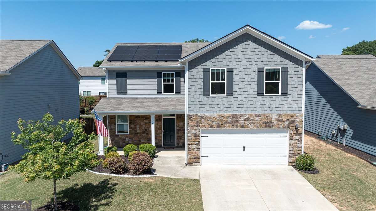 4 bedroom, 2.5 bathroom, 2,115 sq ft single family residence sold at 54 Rapps Avenue, Pendergrass, GA 30567