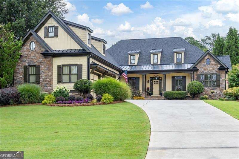 6 bedroom, 4.5 bathroom, 5,864 sq ft single family residence for sale at 154 Gold Leaf Trail, Powder Springs, GA 30127