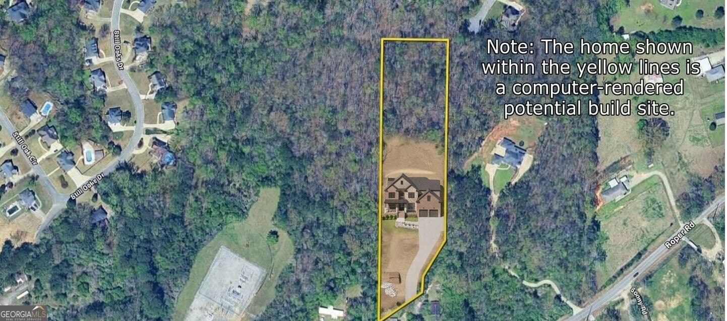 residential lot for sale at 3720 Gascoigne Road, Russville, AL 35173 — photo 2