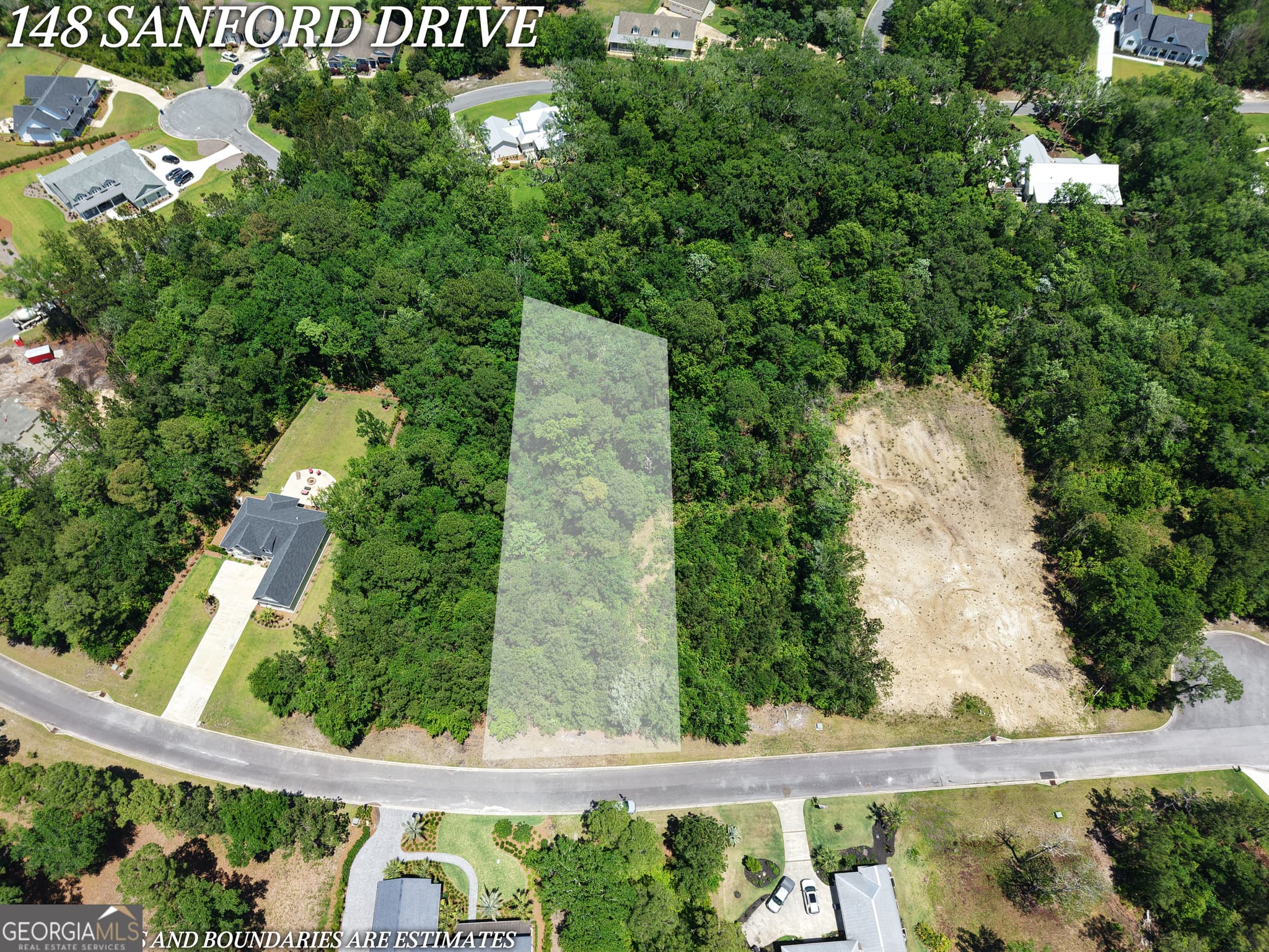 residential lot for sale at LOT 148 Sanford Drive, Waverly, GA 31565 — photo 2