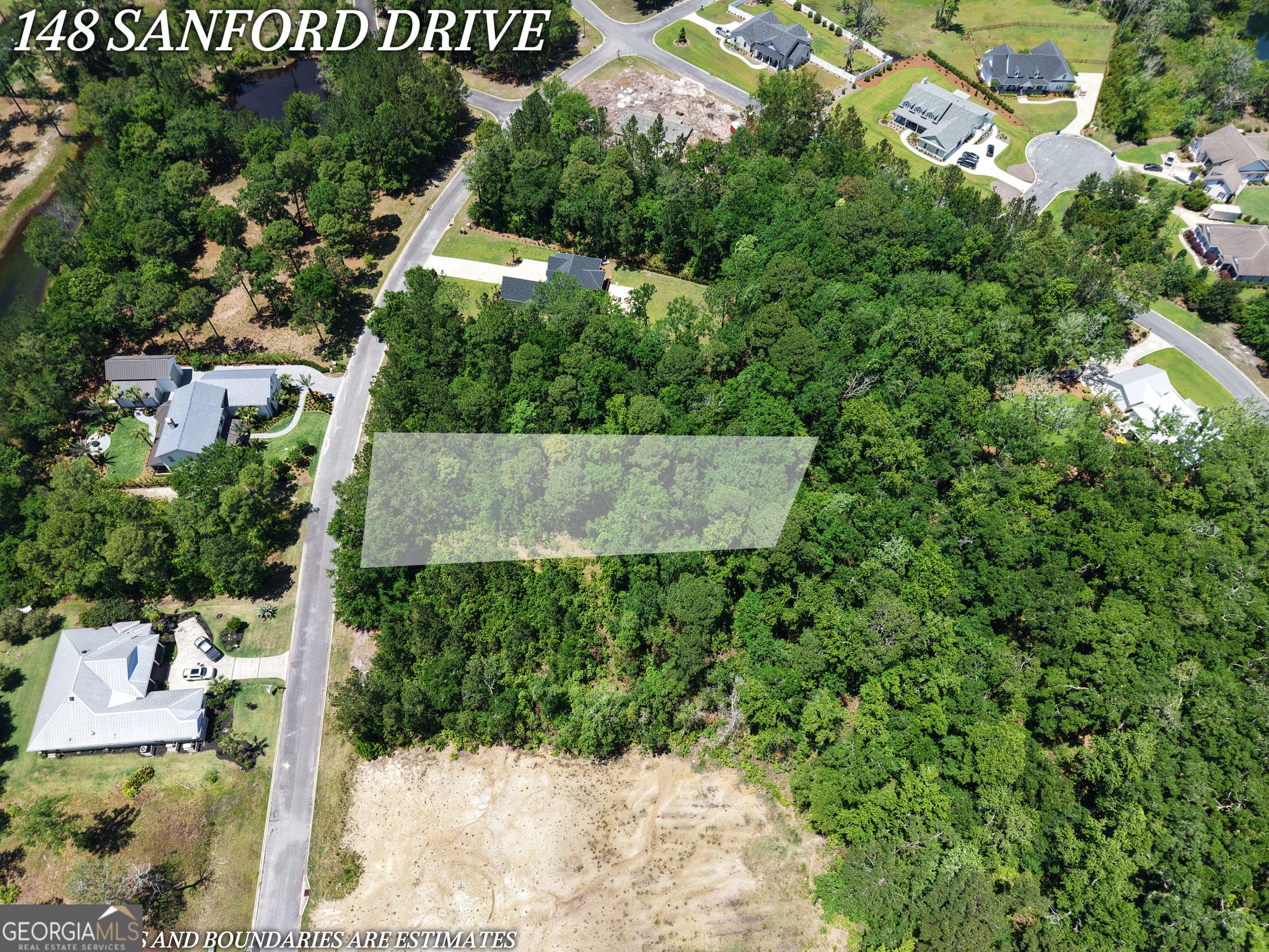 residential lot for sale at LOT 148 Sanford Drive, Waverly, GA 31565 — photo 3