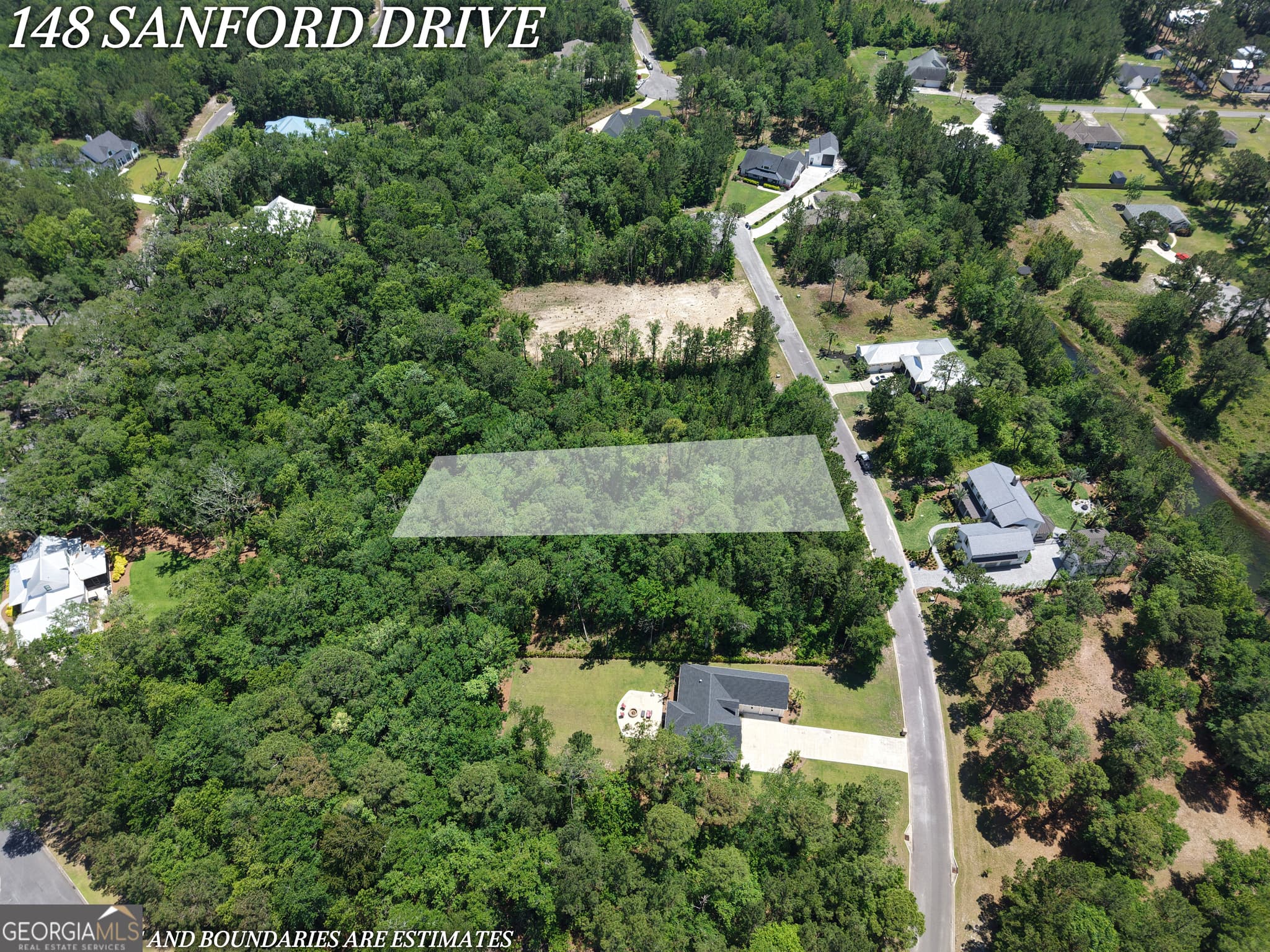 residential lot for sale at LOT 148 Sanford Drive, Waverly, GA 31565 — photo 4