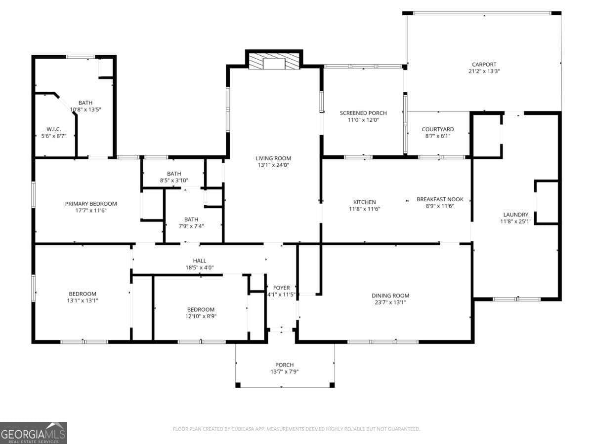 3 bedroom, 2 bathroom, 2,036 sq ft single family residence for sale at 1100 Winona Avenue, Waycross, GA 31503