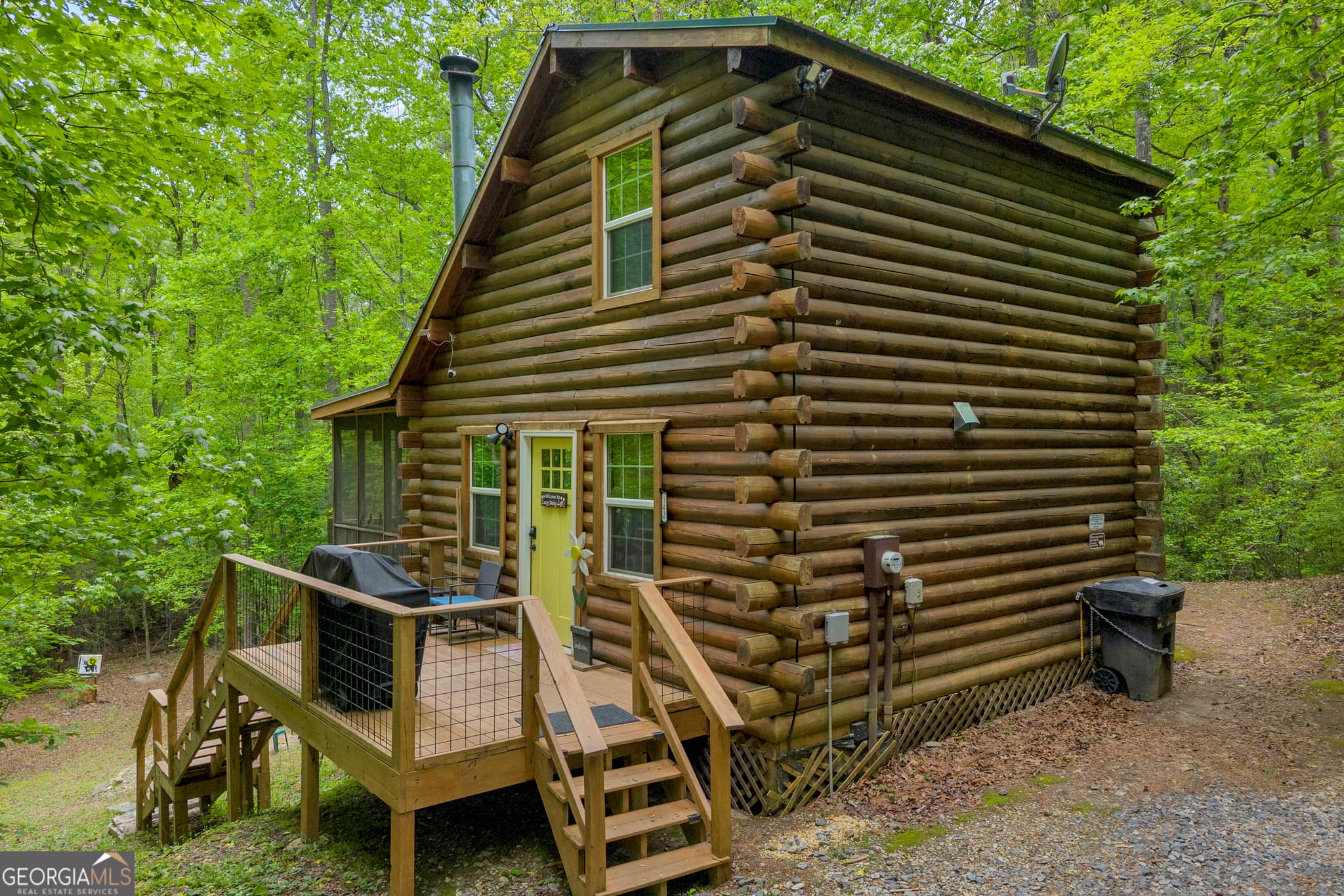 1 bedroom, 1 bathroom, 576 sq ft cabin,single family residence for sale at 142 Heavenly Ridge, Sautee Nacoochee, GA 30571 — photo 2