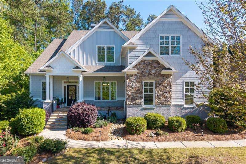 5 bedroom, 4.5 bathroom, 3,849 sq ft single family residence sold at 1438 Sutters Pond Drive, Kennesaw, GA 30152