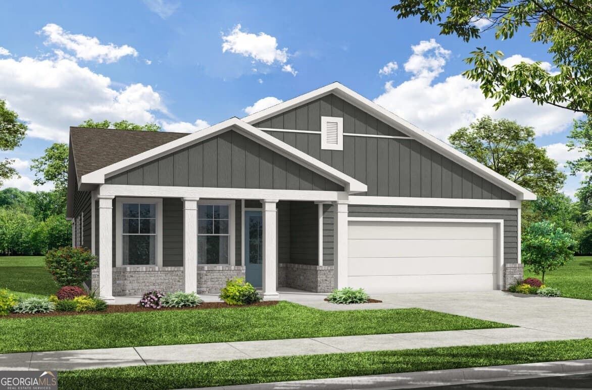 3 bedroom, 2 bathroom single family residence for sale at 1590 Savory Way 63, Loganville, GA 30052