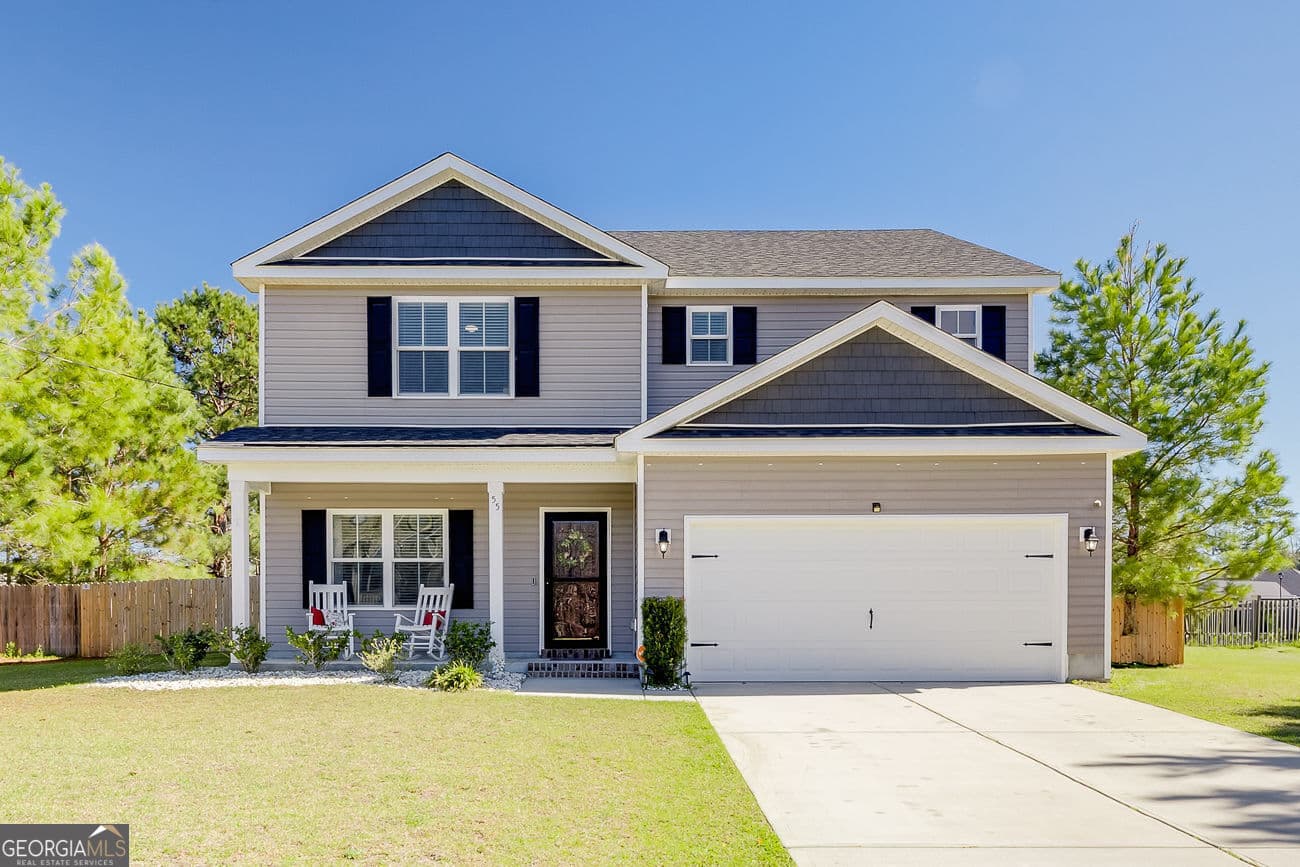 4 bedroom, 3 bathroom, 2,836 sq ft single family residence sold at 55 Saddlebrush Road, Ellabell, GA 31308