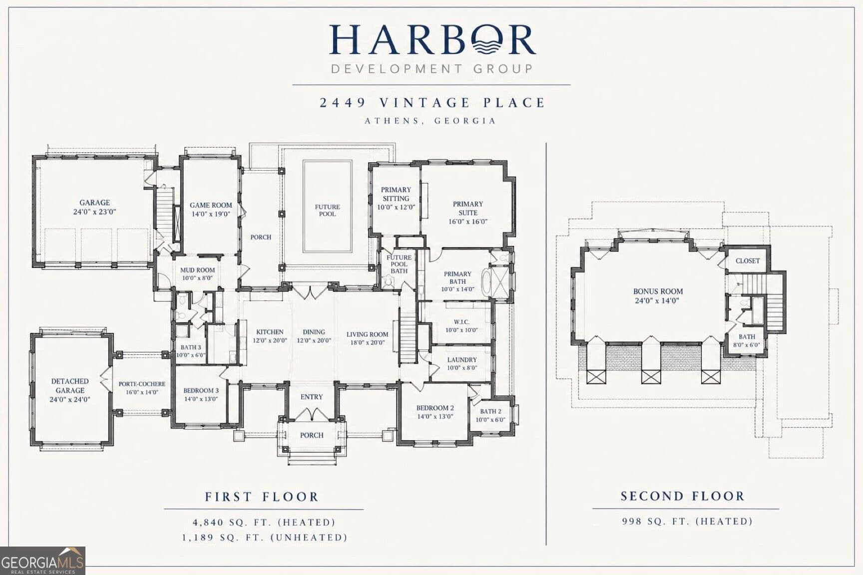 4 bedroom, 4.5 bathroom, 5,838 sq ft single family residence for sale at 2449 Vintage Place, Watkinsville, GA 30677 — photo 2