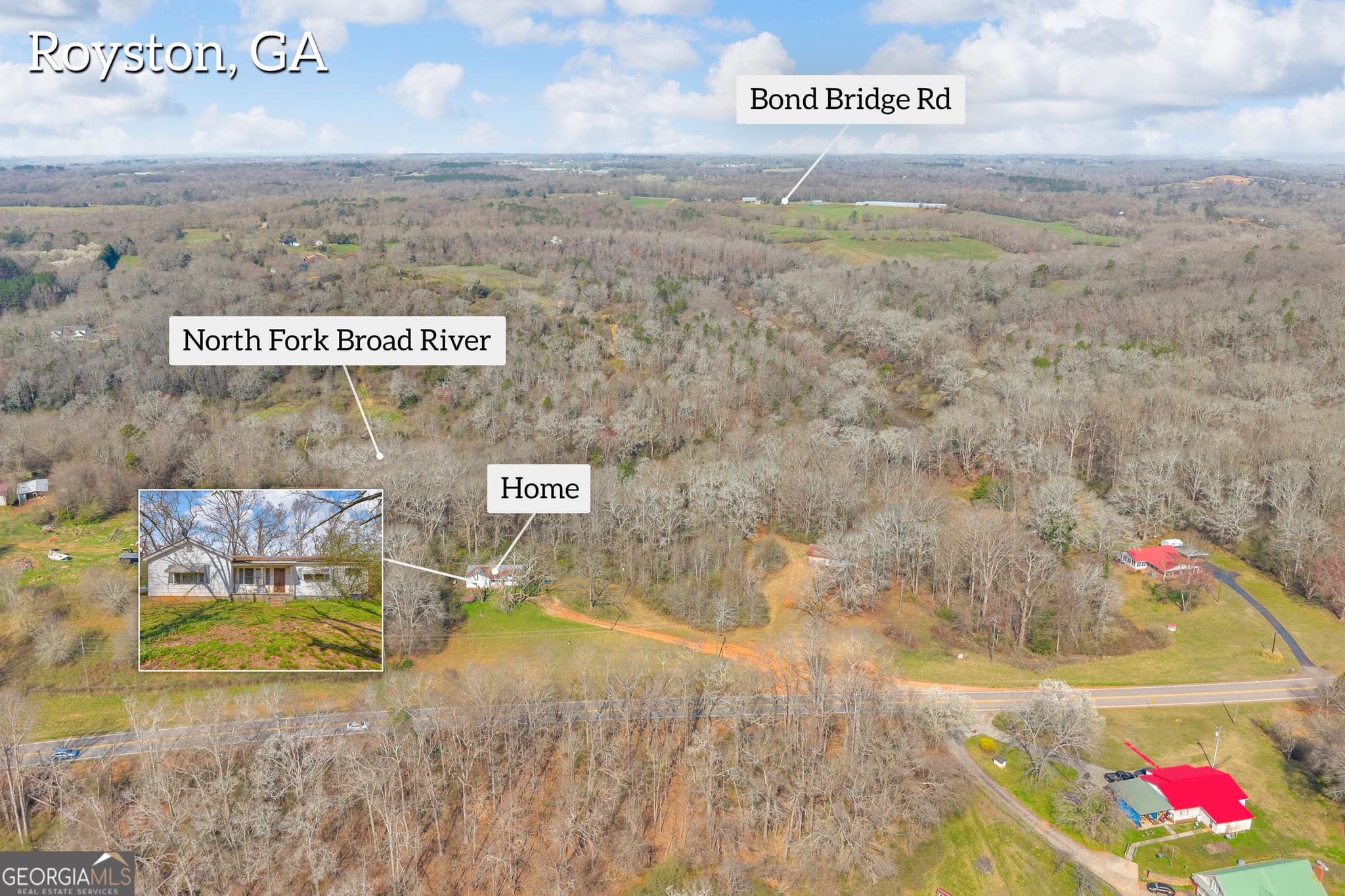3 bedroom, 1 bathroom, 1,248 sq ft single family residence for sale at 5354 Highway 29, Royston, GA 30662 — photo 10