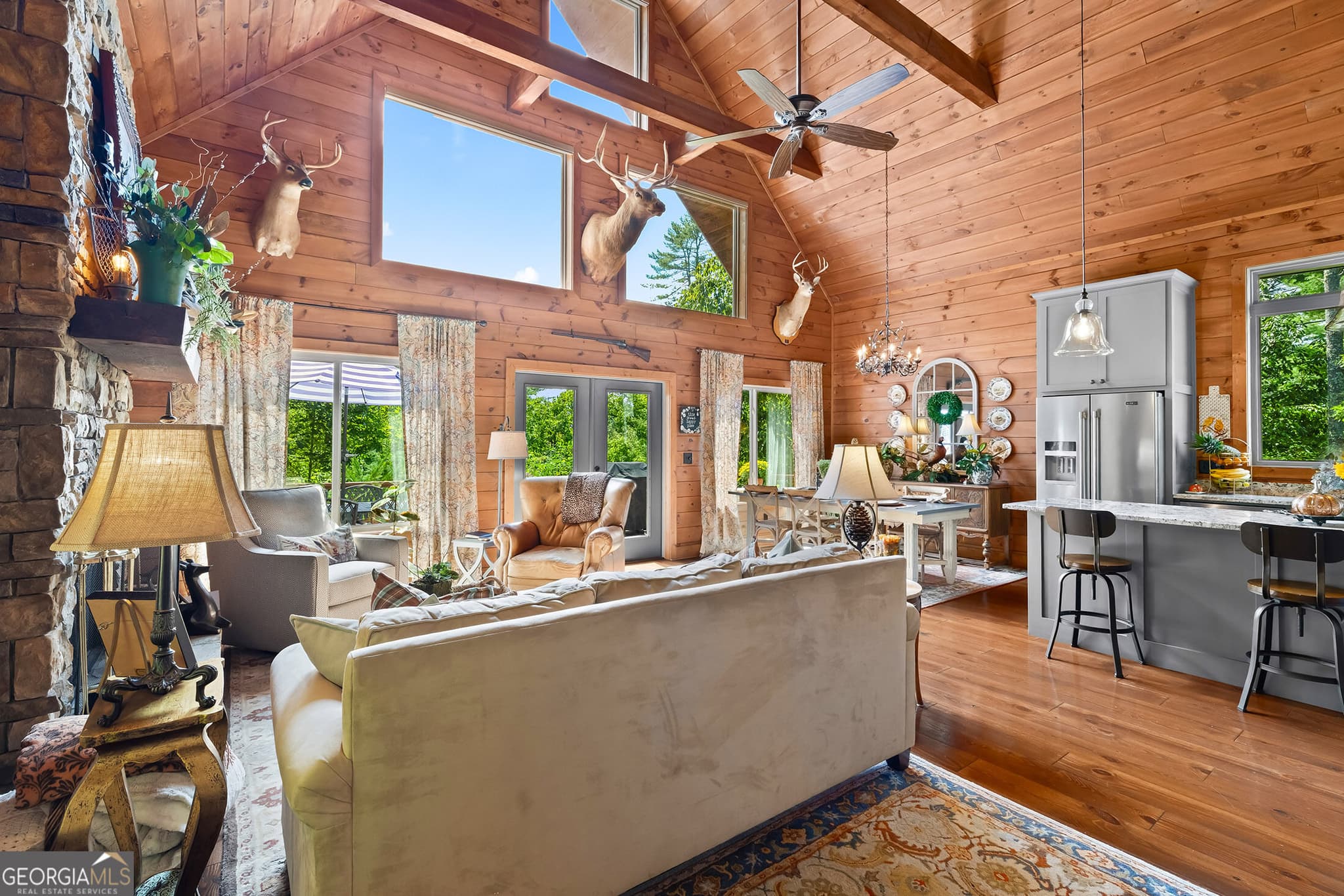 3 bedroom, 3.5 bathroom, 2,106 sq ft cabin,single family residence for sale at 115 Sunset Drive, Tiger, GA 30576 — photo 7