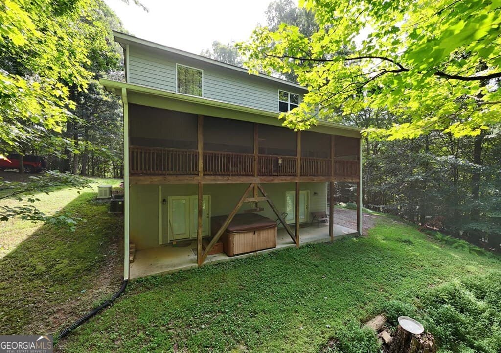 4 bedroom, 3 bathroom, 2,240 sq ft cabin,single family residence for sale at 45 K D Lane, Ellijay, GA 30540 — photo 3