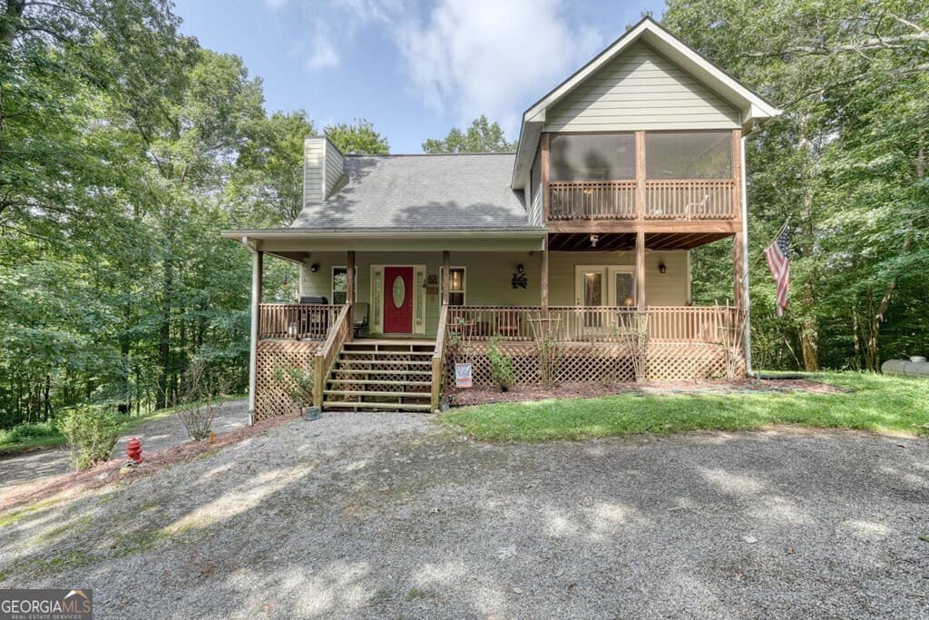 4 bedroom, 3 bathroom, 2,240 sq ft cabin,single family residence for sale at 45 K D Lane, Ellijay, GA 30540