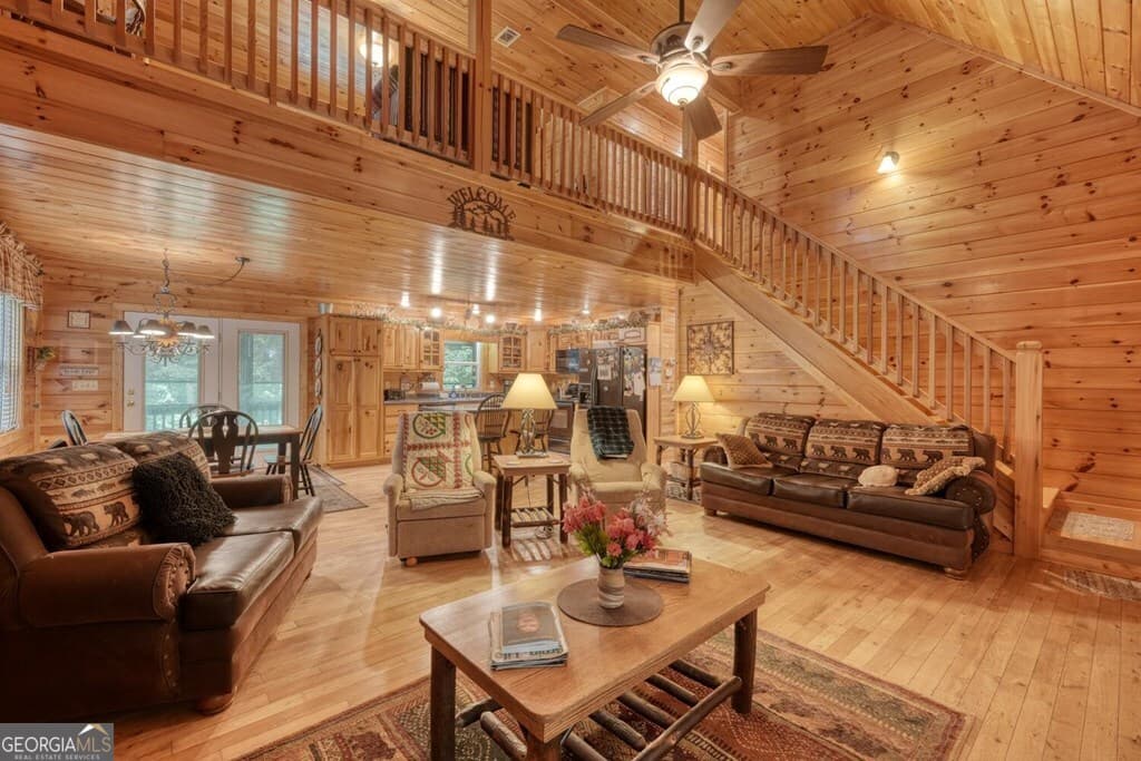 4 bedroom, 3 bathroom, 2,240 sq ft cabin,single family residence for sale at 45 K D Lane, Ellijay, GA 30540 — photo 9