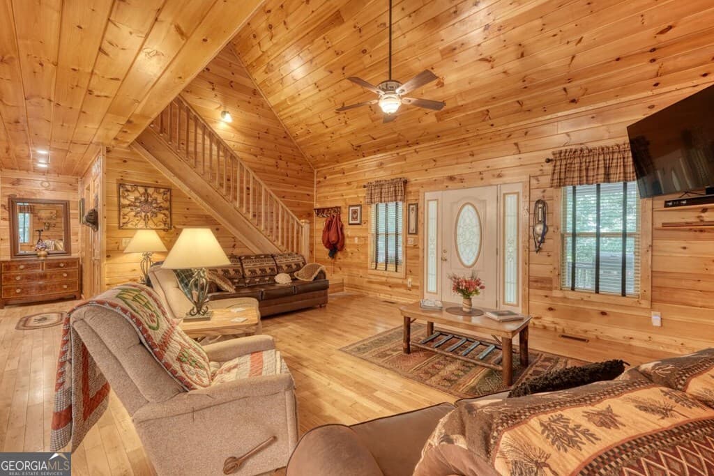 4 bedroom, 3 bathroom, 2,240 sq ft cabin,single family residence for sale at 45 K D Lane, Ellijay, GA 30540 — photo 10