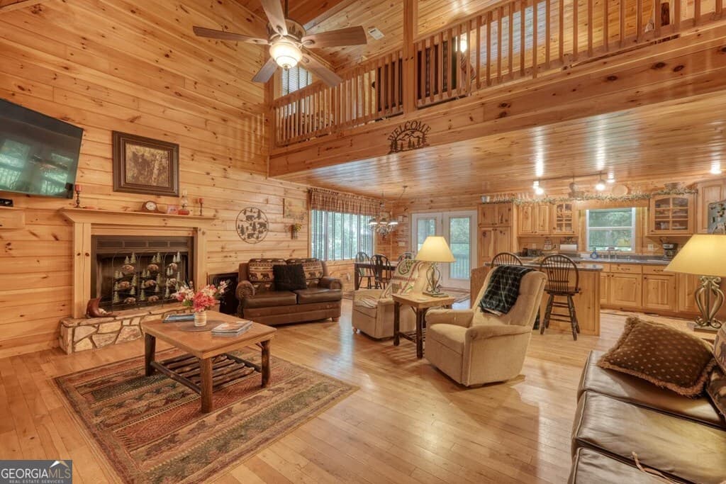 4 bedroom, 3 bathroom, 2,240 sq ft cabin,single family residence for sale at 45 K D Lane, Ellijay, GA 30540 — photo 8