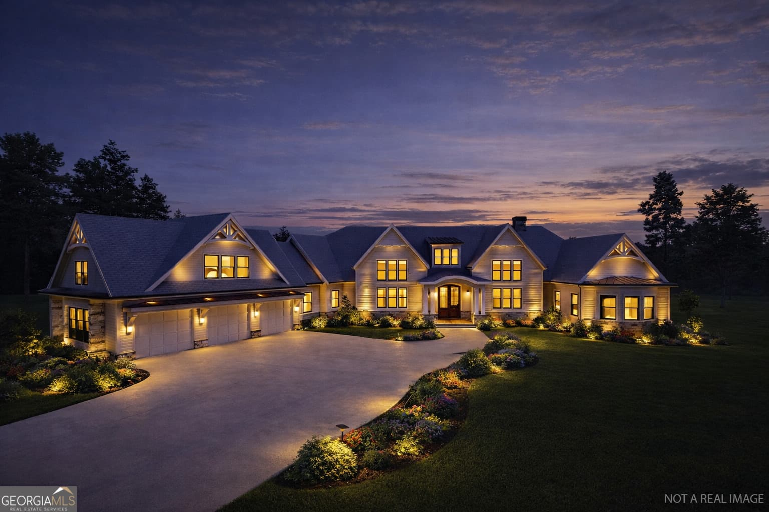 6 bedroom, 6.5 bathroom, 6,637 sq ft single family residence for sale at 1011 Oliver Creek, Greensboro, GA 30642 — photo 6