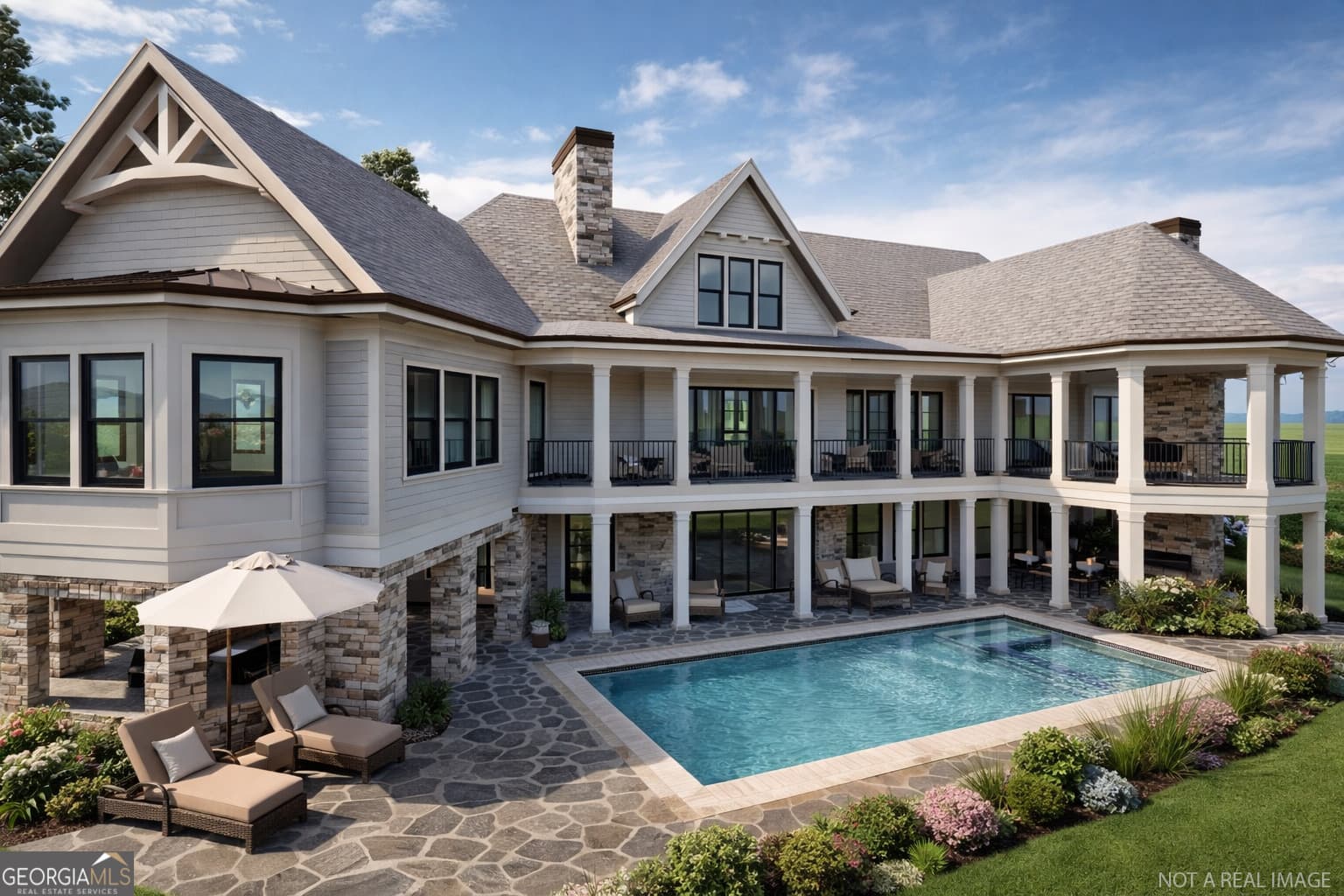 6 bedroom, 6.5 bathroom, 6,637 sq ft single family residence for sale at 1011 Oliver Creek, Greensboro, GA 30642 — photo 5