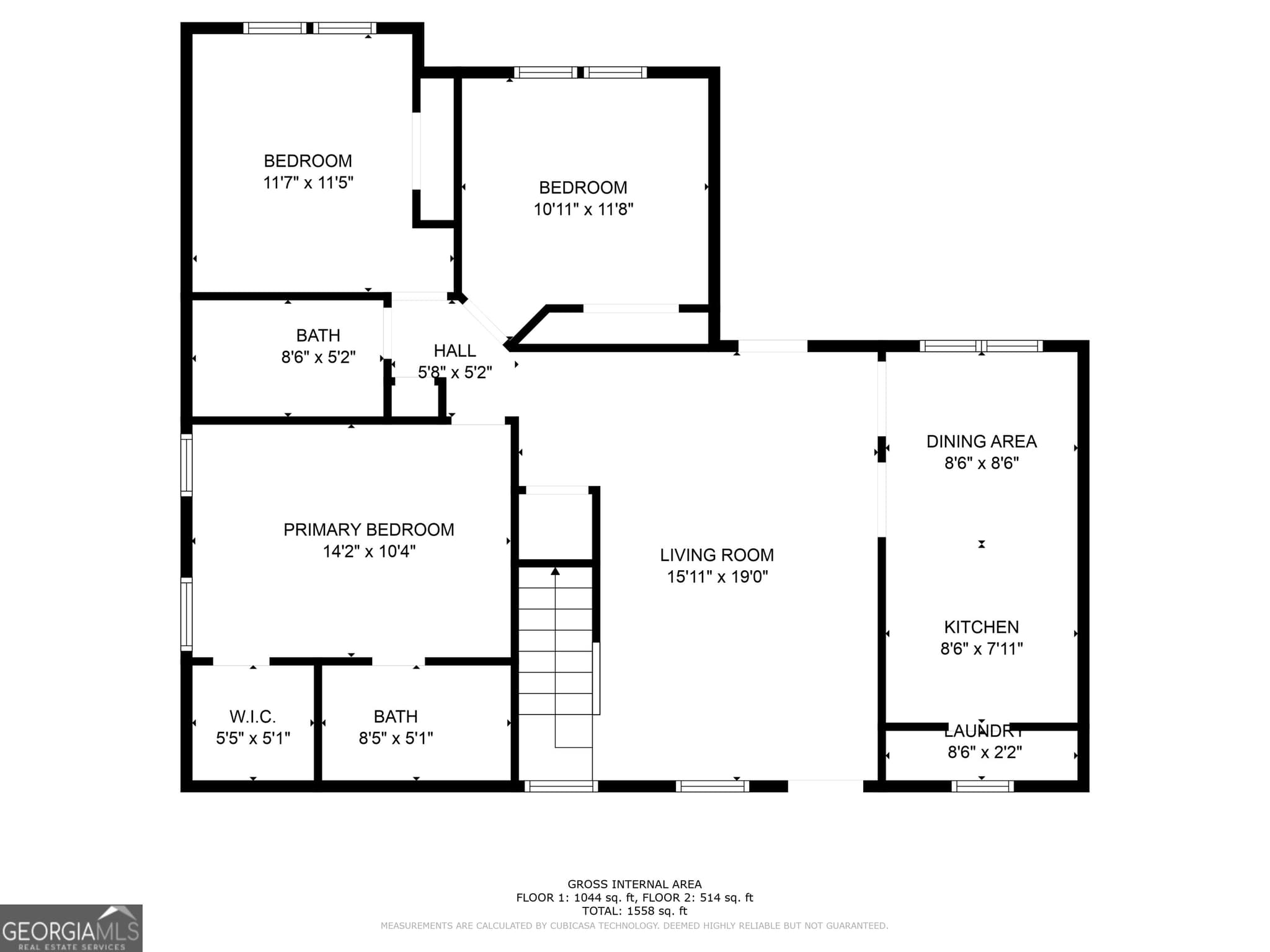 5 bedroom, 3 bathroom, 1,665 sq ft single family residence for rent at 162 Herring Street, Athens, GA 30601 for $2,750 a month — photo 10