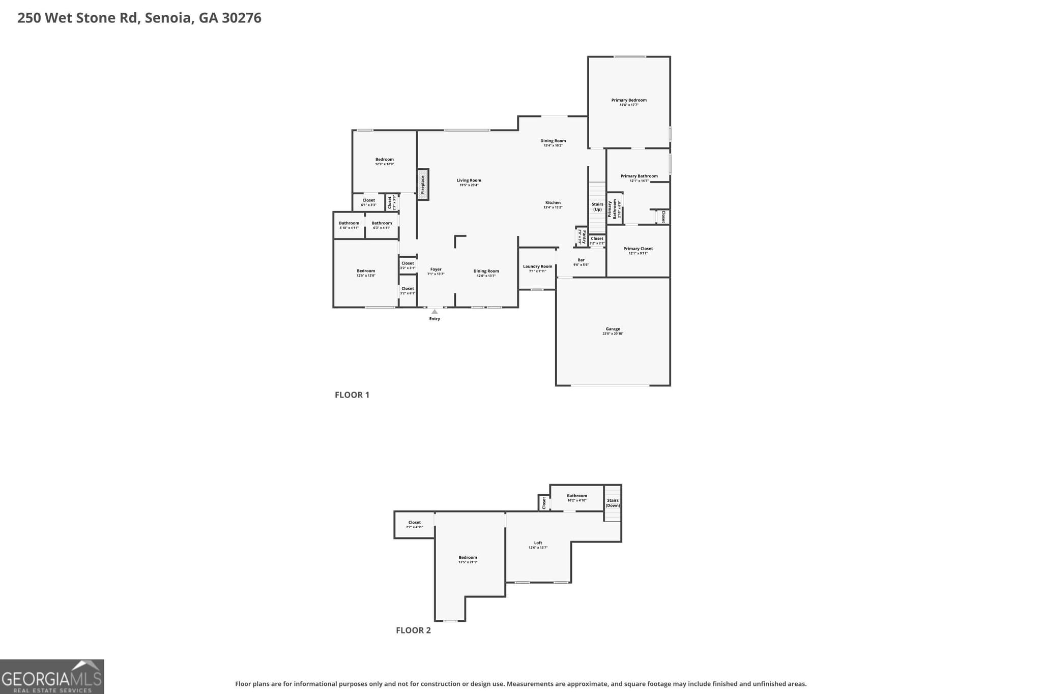 4 bedroom, 3 bathroom, 2,977 sq ft single family residence for sale at 250 Wet Stone Road, Senoia, GA 30276 — photo 2