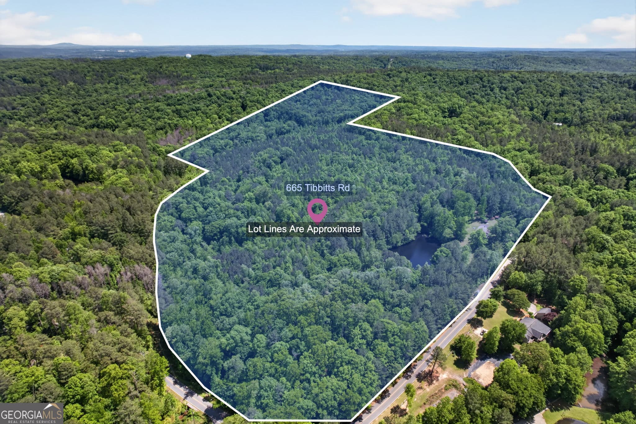 unimproved land for sale at 665 Tibbitts Road, Dallas, GA 30132 — photo 1 of 12