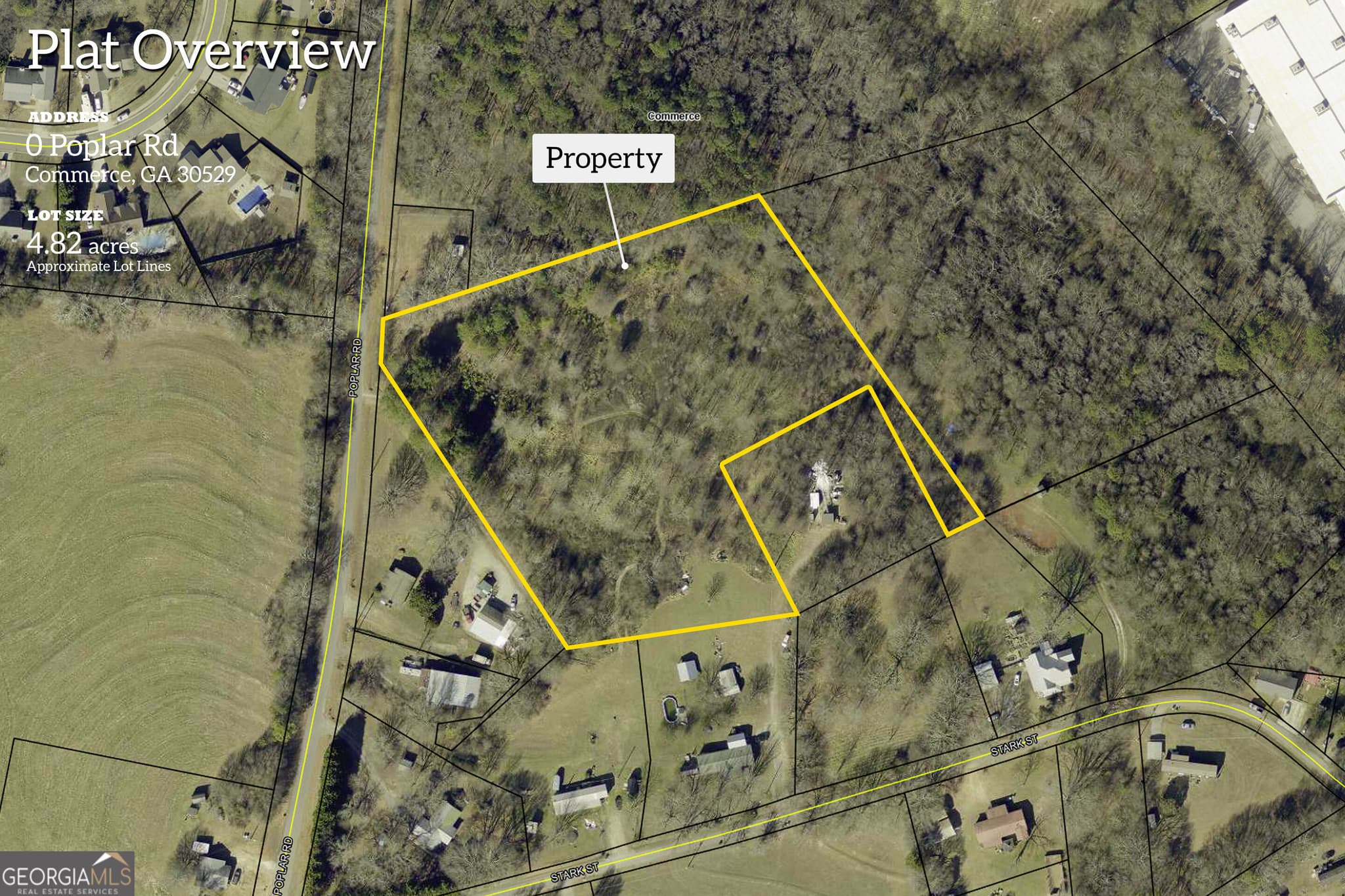 residential lot for sale at 0 Poplar Road, Commerce, GA 30529 — photo 2