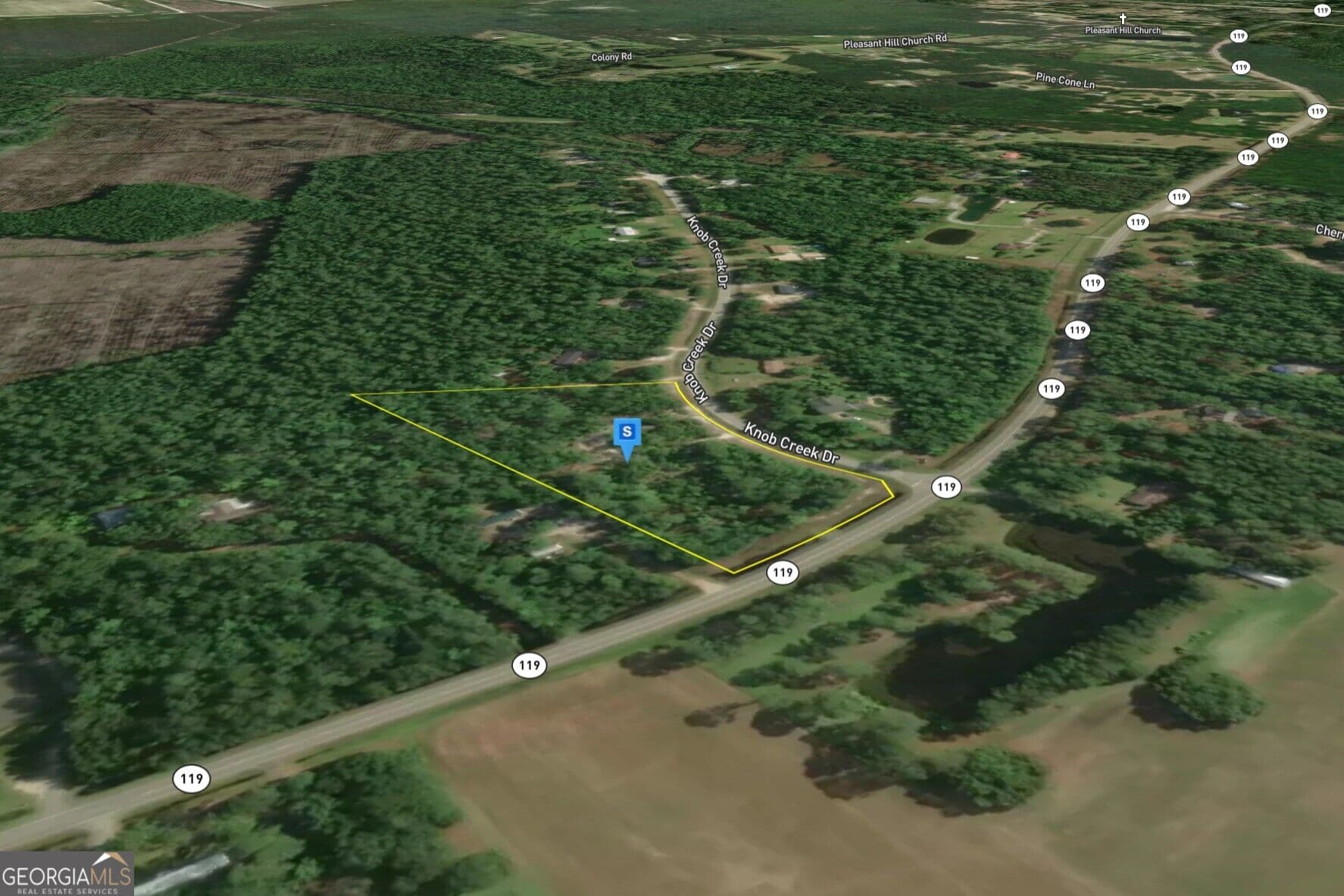 residential lot for sale at 2349 GA-119, Ellabell, GA 31308 — photo 3