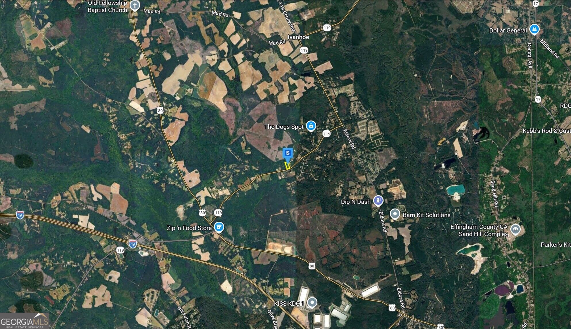 residential lot for sale at 2349 GA-119, Ellabell, GA 31308 — photo 4
