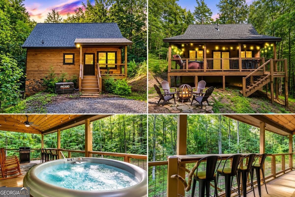 2 bedroom, 1 bathroom, 924 sq ft cabin,single family residence for sale at 79 N Dream Catcher, Blue Ridge, GA 30513 — photo 1 of 36