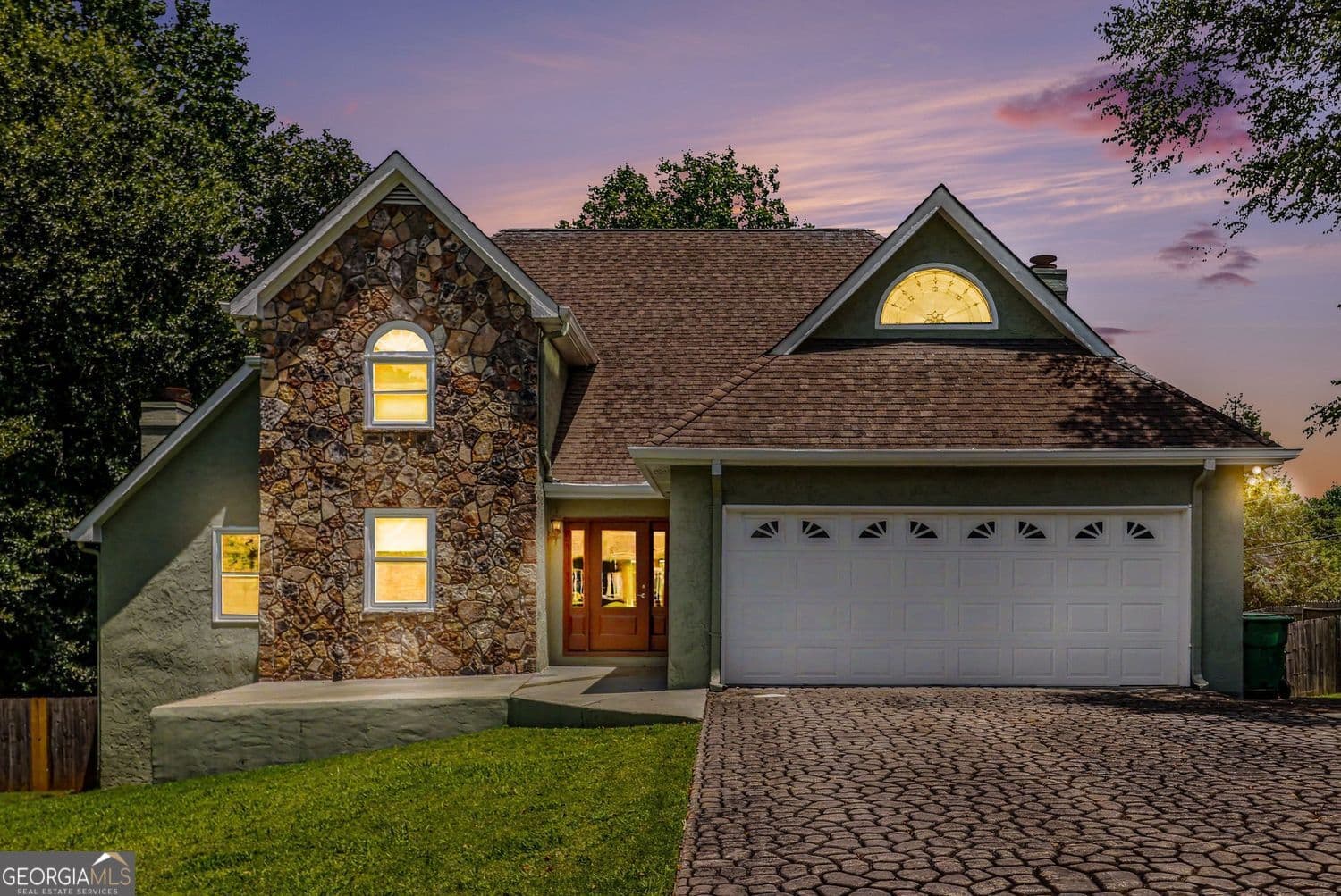 4 bedroom, 3.5 bathroom, 5,546 sq ft single family residence for sale at 3439 Grist Mill Court, Peachtree Corners, GA 30096