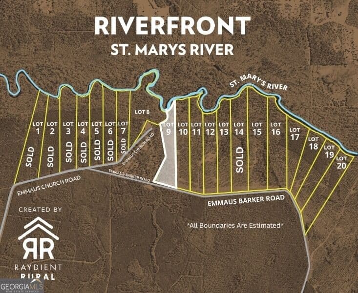 unimproved land for sale at LOT 9 Emmaus Barker Road, St. George, GA 31562 — photo 1 of 2
