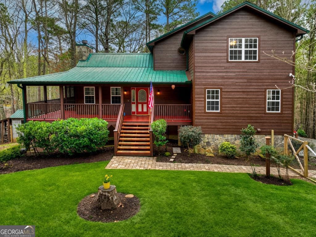 3 bedroom, 4 bathroom, 2,428 sq ft cabin,single family residence for sale at 144 Emerald Cove Drive, Ellijay, GA 30540