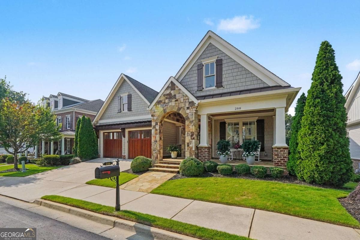4 bedroom, 4 bathroom, 4,524 sq ft single family residence for sale at 288 Walnut Path, Marietta, GA 30064 — photo 1 of 50