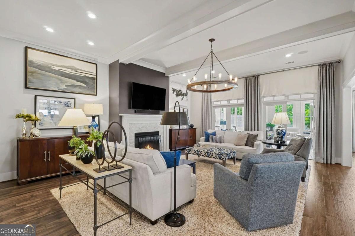 4 bedroom, 4 bathroom, 4,524 sq ft single family residence for sale at 288 Walnut Path, Marietta, GA 30064 — photo 9