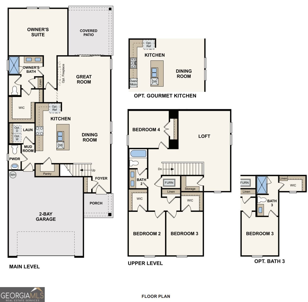 4 bedroom, 2.5 bathroom, 2,260 sq ft single family residence for sale at 227 Collin Nicholas Drive, Kingsland, GA 31548 — photo 3