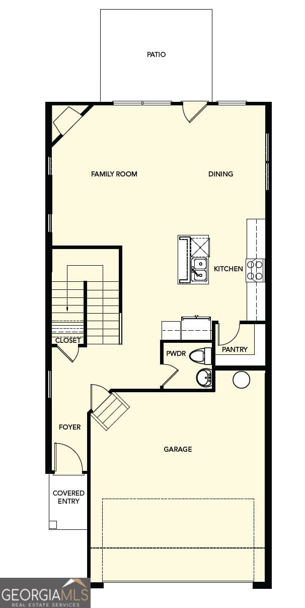 3 bedroom, 2.5 bathroom, 1,823 sq ft townhouse for sale at 3825 Billabong Trail, Gainesville, GA 30506 — photo 3